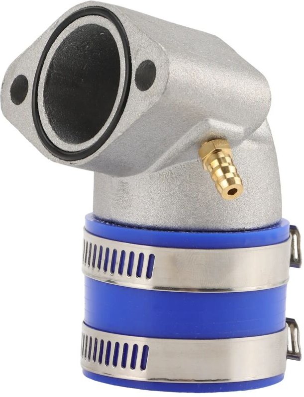 Ansaugkrümmer Boot Performance Aluminium Aftermarket Ersatzteile Kompatibel für GY6 150cc Roller Moped ATV Go-Kart.