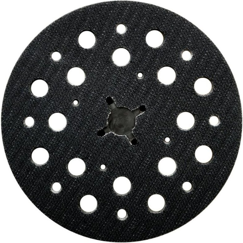 Thumbnail - Schleifteller 125 mm, 'multi-hole', mittelharte Ausführung, mit Kletthaftung - Metabo