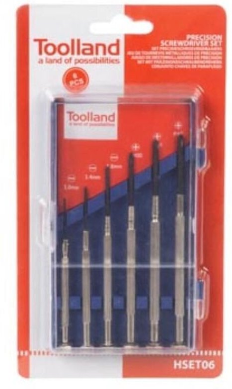 Präzisionsschraubendreher-set - 6-tlg.