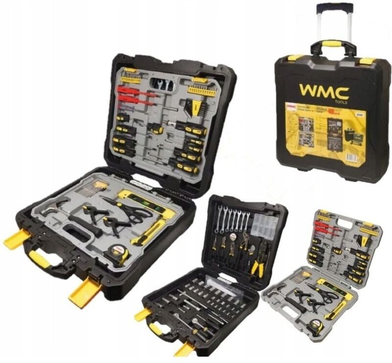 400-teiliger Schraubenschlüssel-Werkzeugsatz im WMC-Koffer