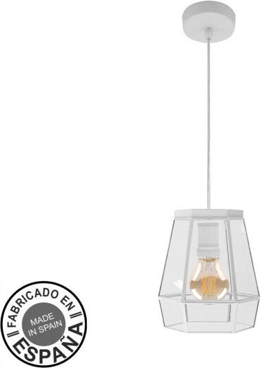 Hängeleuchte de Guia White Regx18x18cm - Fabrilamp