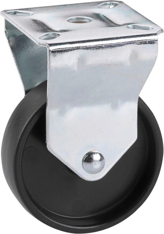 Bockrolle 50 x 19 mm, Tragkr. 50 kg Möbelrollen