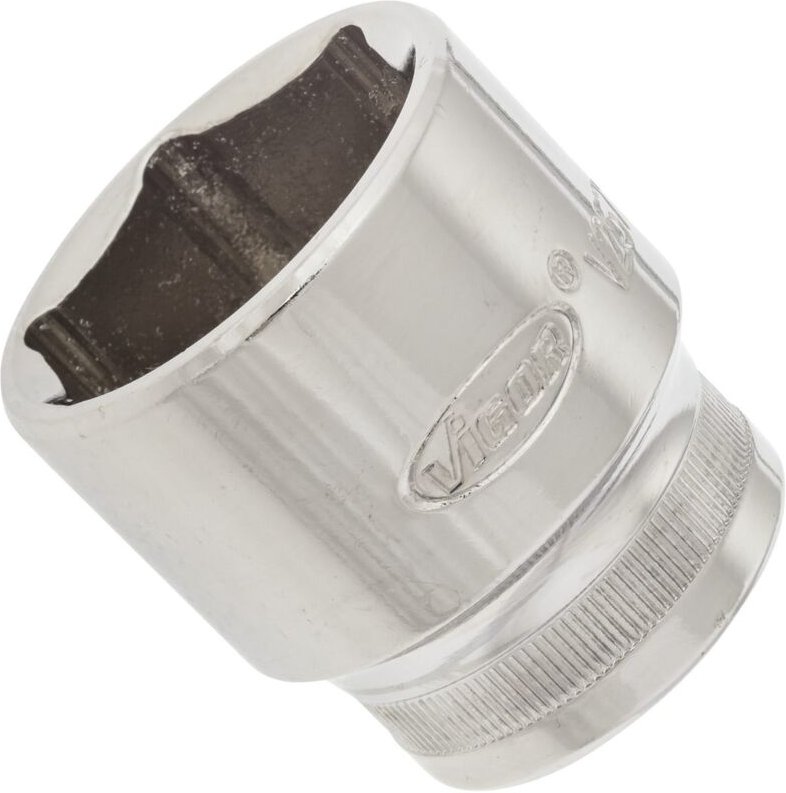 Vigor - Sechskant Steckschlüsseleinsatz ∙ V2572N ∙ 1/2 Zoll (12,5 mm) Vierkant hohl ∙ Außen Sechskant Profil ∙ sw 30 mm