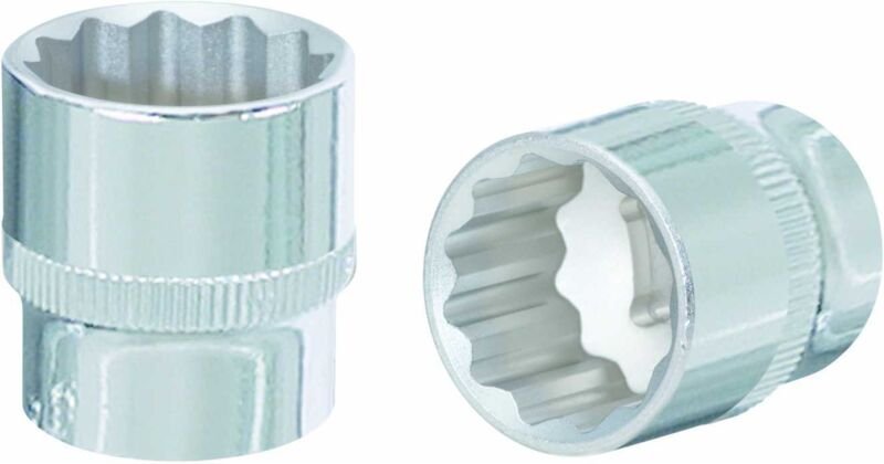KS Tools 1/2" CHROMEplus 12kant-Stecknuss, 13mm