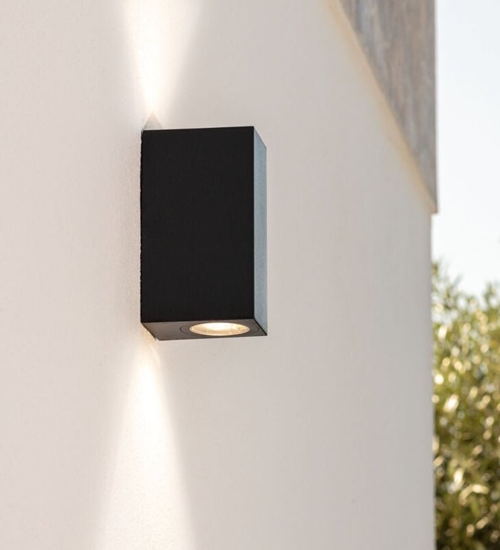 Wandleuchte Miseno Schwarz Doppeltseitige Beleuchtung ILUZZIA