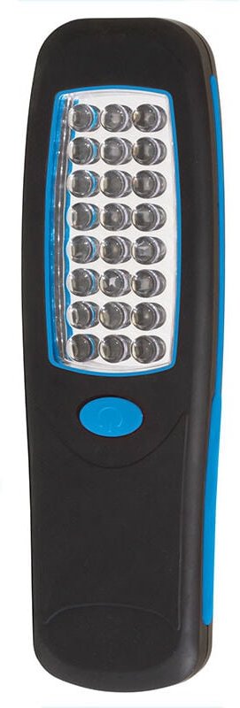 24 Led Arbeitsleuchte Taschenlampe Magnetische Werkstatt Magnet Haken Fervi 0311