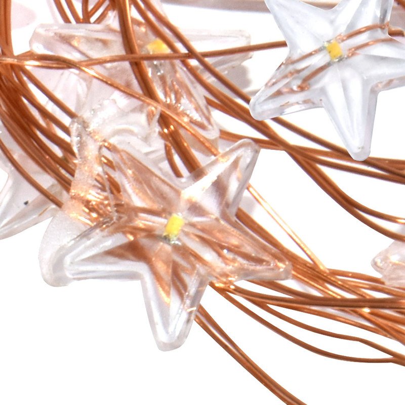 Nordlux - led Licht Kette Sterne Kupfer Innenbereich Wohn Ess Zimmer Küche 80160000