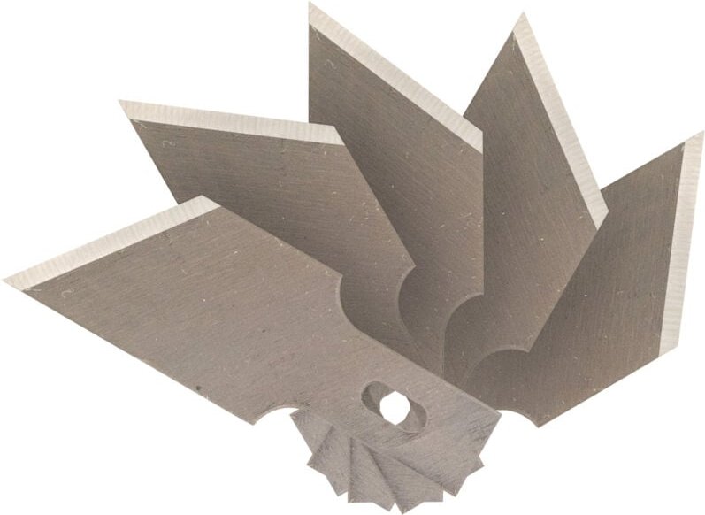 JBM16754 Satz mit 5 Klingen 16 mm breit / 53° für Art.-Nr. 54505