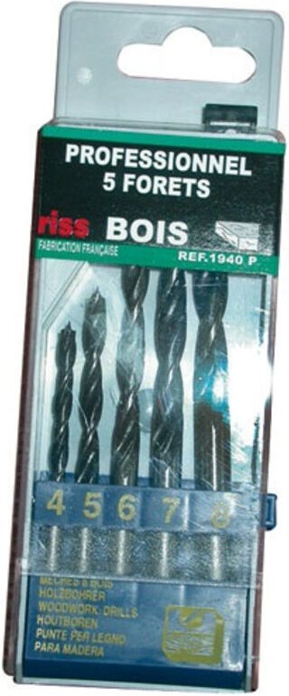 Wald Holz 5 Stück. Kunststoffbox Sc - Riss