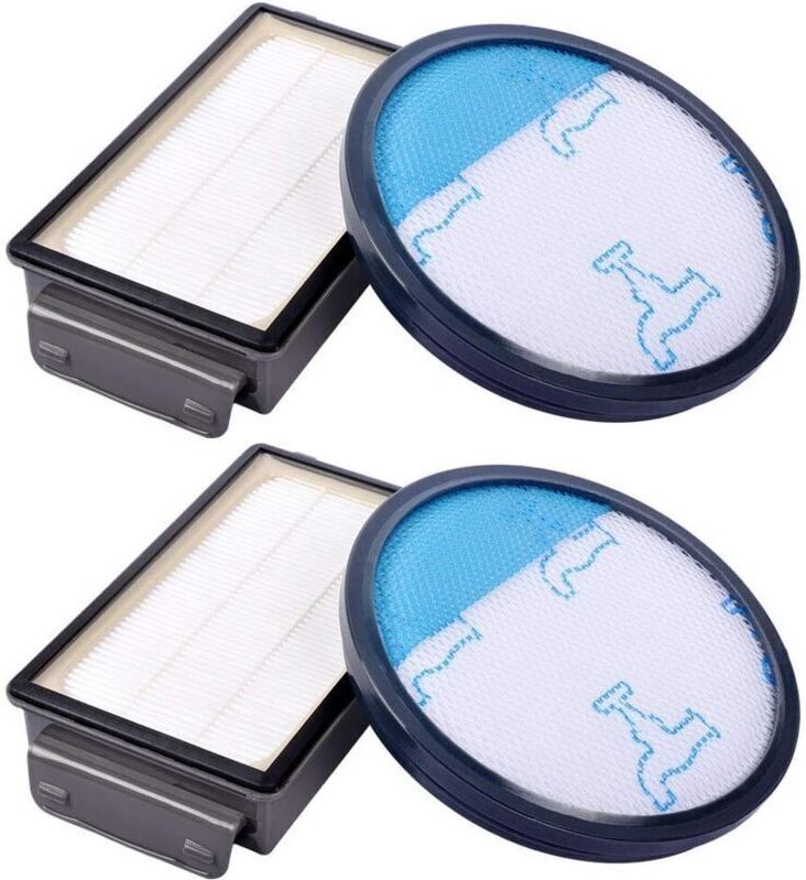 2er-Pack HEPA-Filter für Rowenta Cyclonic Power Series RO3753EA, RO3731EA, RO3786EA, Moulinex/Tefal Compact