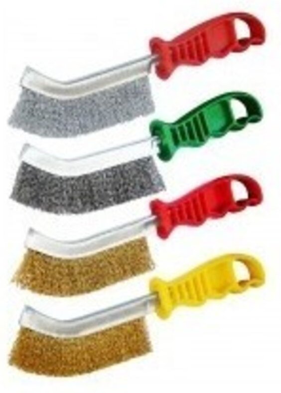 Konvexe Metallbürste aus gewalztem Stahl - Outifrance