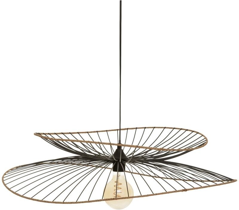 Atmosphera - Hängeleuchte alara mit Lampenschirm aus Metall, ø 69 cm