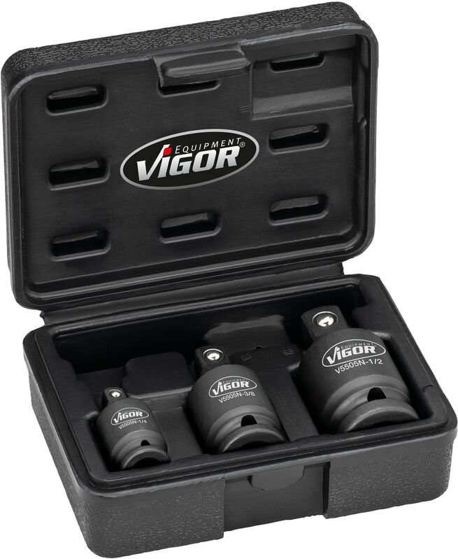 Schlagschrauber Gelenkstück Satz ∙ V5505N ∙ 1/4 Zoll (6,3 mm) Vierkant hohl, 3/8 Zoll (10 mm) Vierkant hohl, 1/2 Zoll (1...