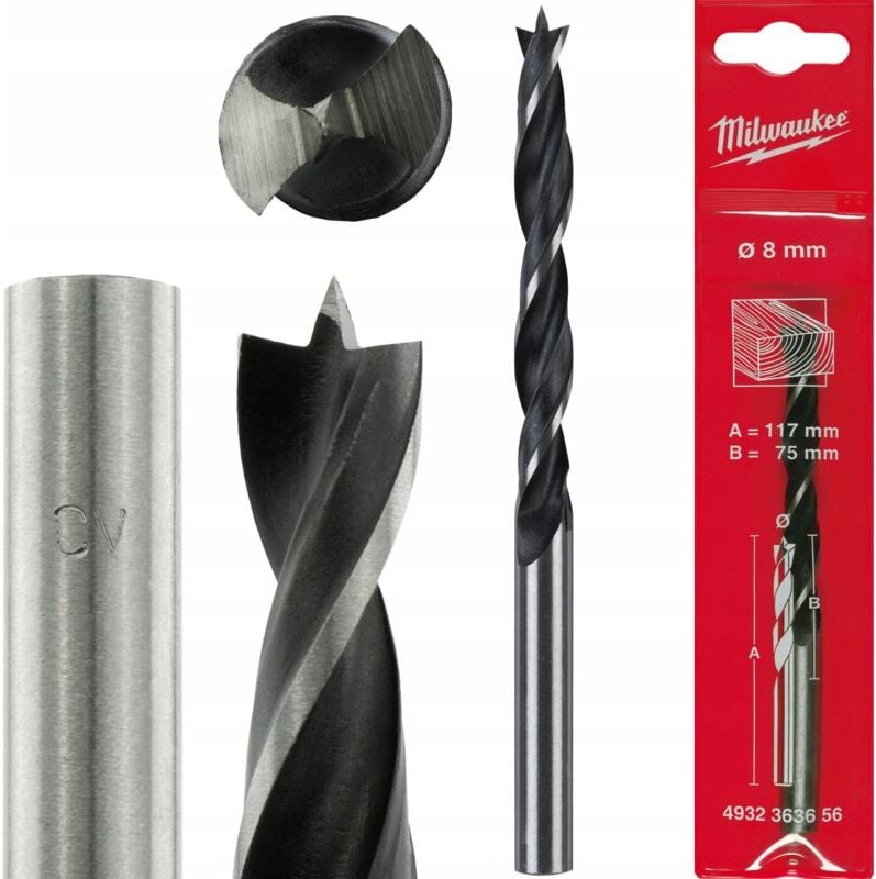 Holzbohrer 8 x 75/117 mm (1)