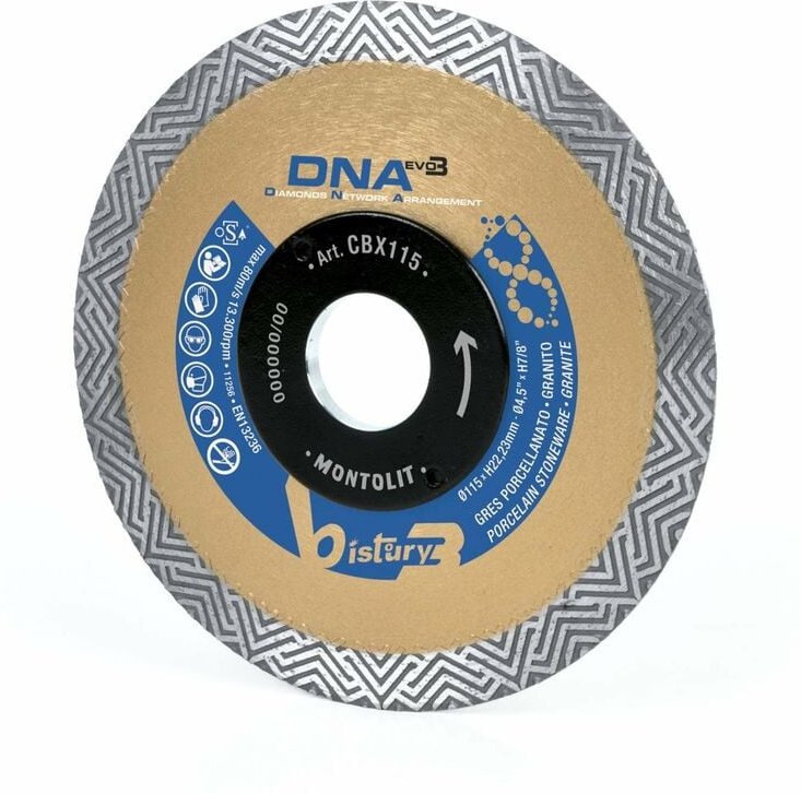 Montolit - diamantscheibe dna 125 mm CBX125