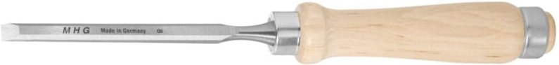 Stechbeitel mit Holzheft, Schneidenbreite: 8 mm - MHG