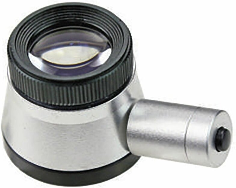 Präzisions Messlupe Vergrößerung 20-fach Linsen ø 30 mm