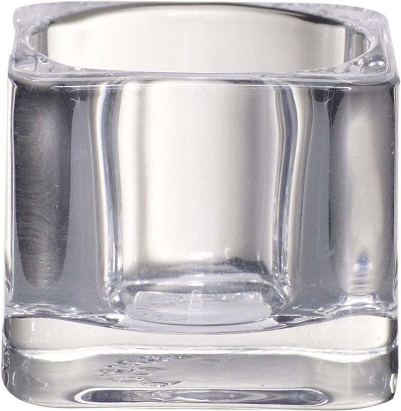 Bolsius - Teelicht Halter Quadratisch für Teelichte Kerze Teelicht