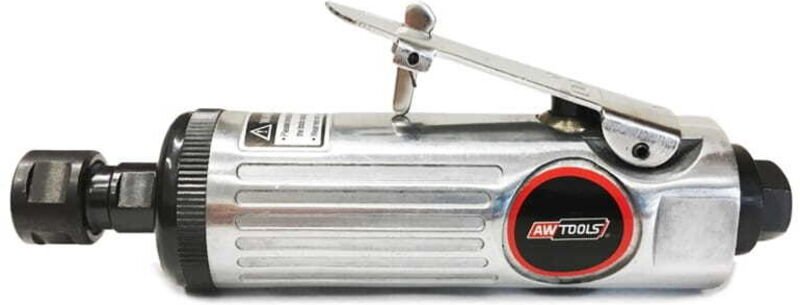 Awtools Druckluft-Geradeschleifer + Zubehör