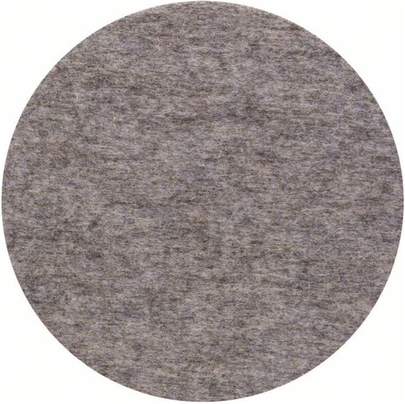 Polierfilz für Exzenterschleifer, hart, Klett, 160 mm, 2er-Pack - Bosch