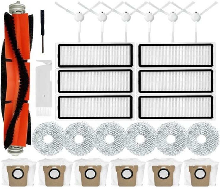 Hauptseitenbürste Hepa-Filter Mopptuch Staubbeutel