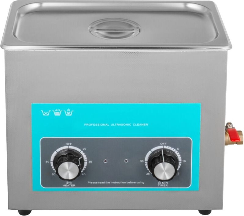 Ultraschallreiniger, 6 l, professionelle Knopfsteuerung aus Edelstahl 304, Heizung und Timer für die gründliche Reinigun...