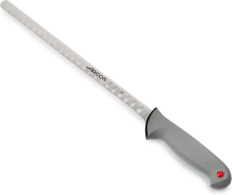 Lachsmesser Arcos Farbe - Prof 242700 aus Nitrum-Edelstahl und mango ergonomisches Polypropylen und 30 cm Klinge, Vitrin...