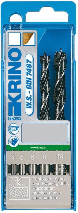 Set mit 5 Holzbohrern der X-Serie