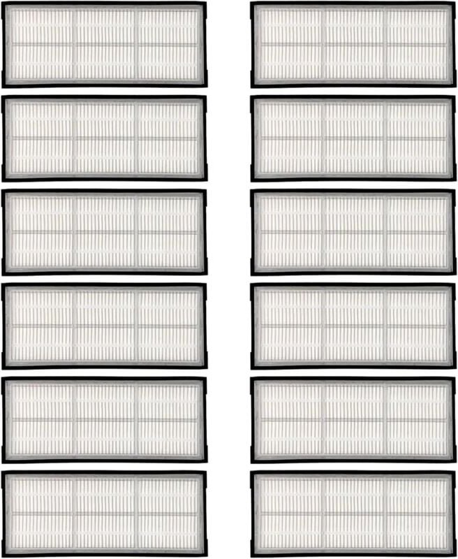 12 Stück) HEPA-Filter für Roborock S7 S7+ S7 MaxV S7 MaxV Plus S7 MaxV Ultra S8 Pro Ultra S8 S8+, Roboter-Staubsauger-Fi...