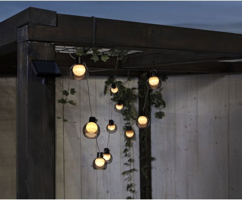 LED-Solarkette'Smoky'