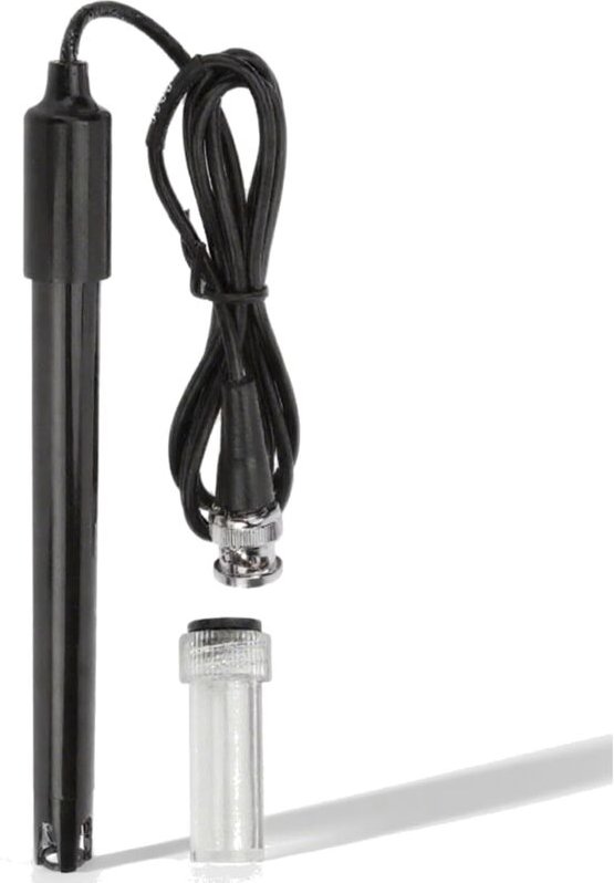 pH-Sonde für Schwimmbäder, pH-Elektrode 0-14 mit BNC-Anschluss, hohe Präzision, für Aquarien, Schwimmbäder, Labore, Hydr...