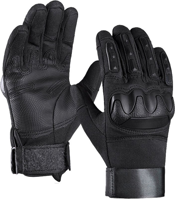 Vollfinger-Schutzhandschuhe mit starren Schalen, kompatibel mit Touchscreens, für Motorradfahren, Radfahren, Outdoor-Sch...