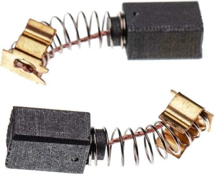 Vhbw - 2x Kohlebürste Motorkohle Schleifkohle 6 x 9 x 12mm kompatibel mit Makita HP2033, HP2040, HP2041, HP2042, HP2051,...