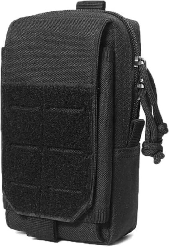 Outdoor multifunktionale Hüfttasche, Laser-Flip-Tasche, Handytasche, doppellagige Aufbewahrungstasche für Schlüsselzubeh...