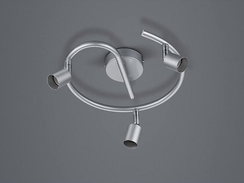 Reality Leuchten 3er Spot Paris titanfarbig Deckenstrahler