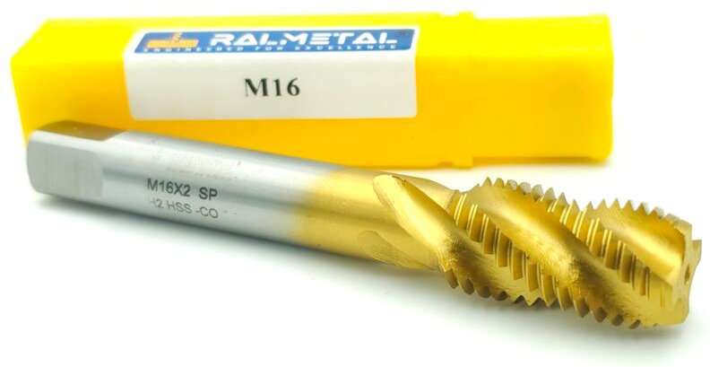HSS-Co HSSE M16x2 H2 TiSiN DIN 376 Maschinengewindebohrer