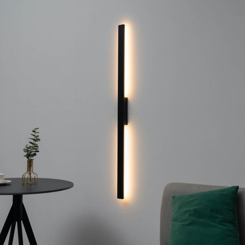 Thumbnail - Minimalistische schwarze Design-LED-Wandleuchte IP65 - Sambai