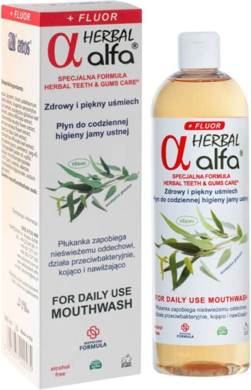 ALFA Herbal Fluor Kräutermundspülung 500 ml