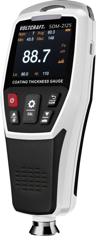 Voltcraft - SDM-2125 Schichtdicken-Messgerät 0 - 1250 µm