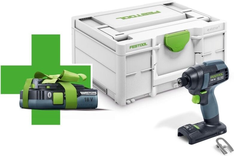 Festool - Akku-Schlagschrauber tid 18 Basic 4,0 (Gratis Akku Aktion)