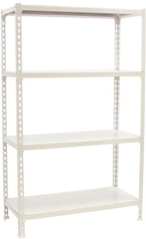 Simonrack SIMONCLICK SUPERPLUS Metallregal weiß 4 Ebenen