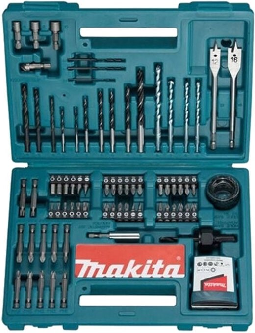 B-54520 Set 100 Stück Bohrer Metall Ziegel Holz - Makita