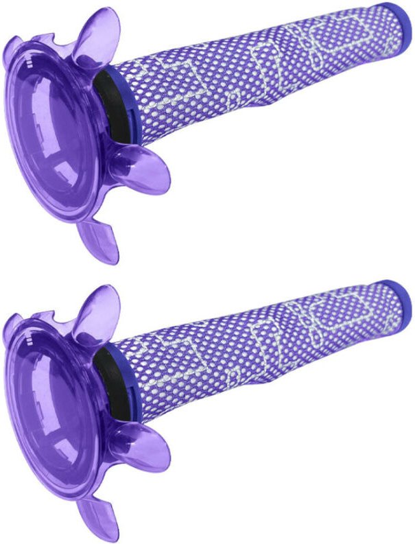 2x Trade-shop HEPA-Filter Vormotorfilter Staubfilter kompatibel mit Dyson V8 Focus Mattress Staubsauger