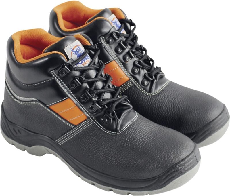 Power Safe - Sicherheitsstiefel Jonas Größe: 46, S3, schwarz-orange