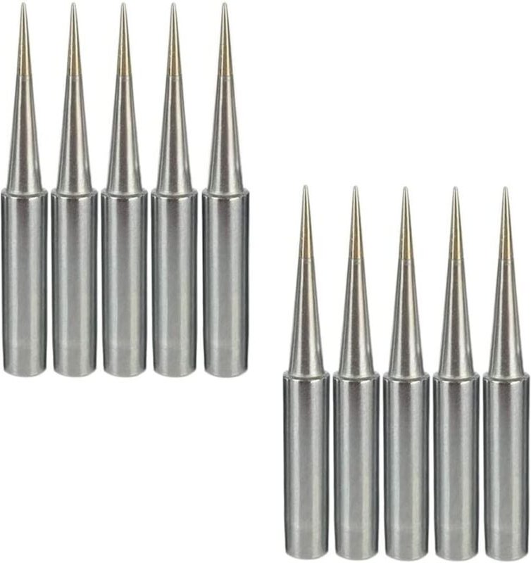 10 Stück Lötspitze 900M-T-LB Lötspitzen Ersatz-Lötkolbenspitzen-Kit für Lötstation für Atten Quick Aoyue Yihua Vastar Sy...