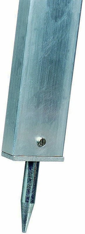 Iller Leiternspitzen zur Festmontage für Holme 100 mm 2 Stück