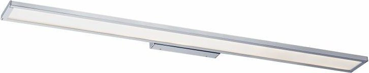 Led Wandspot Bad Metall in Chrom Schirm blendarm IP44