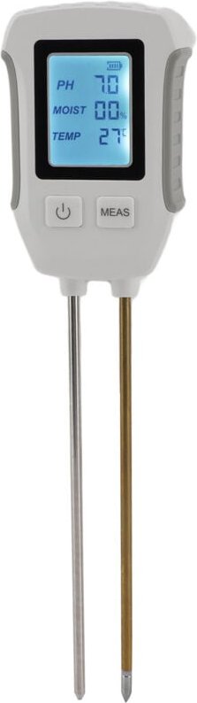 Eosnow Bodenfeuchtigkeitstester mit Doppelsonden -digitale Anzeige hoher Genauigkeit pH -Messgerät für die Gartenzucht
