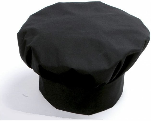 Kochmütze schwarze Kunst. 8M1651 - Giblor's