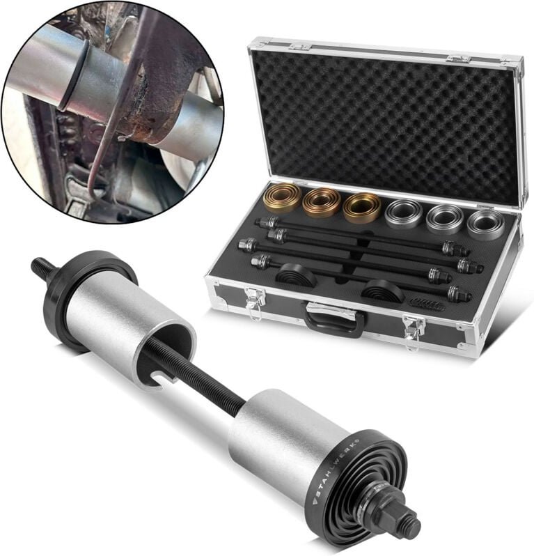 Stahlwerk - Buchsenlager-Abzieher 27-teilig Silentlager-Werkzeug Radlager-Abzieher